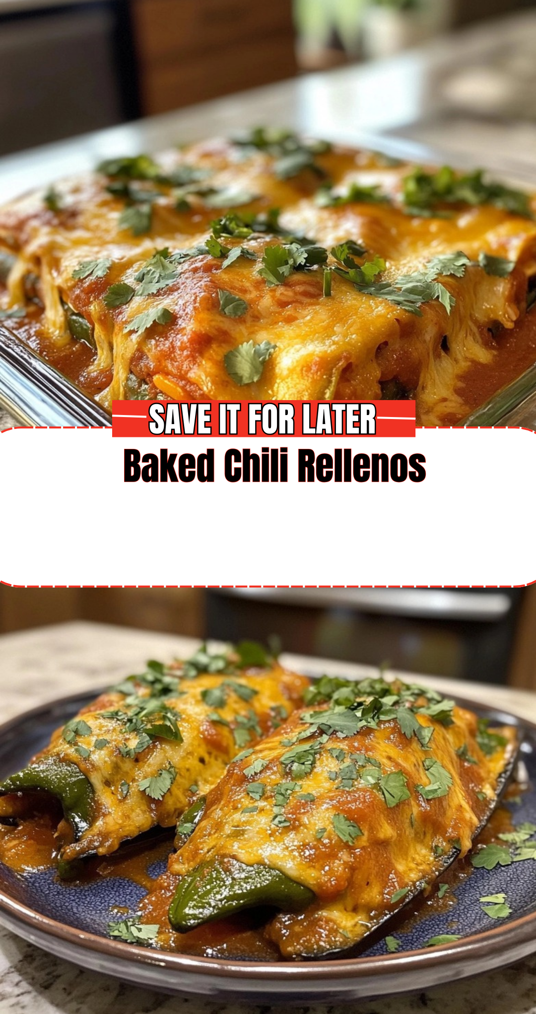Baked Chili Rellenos