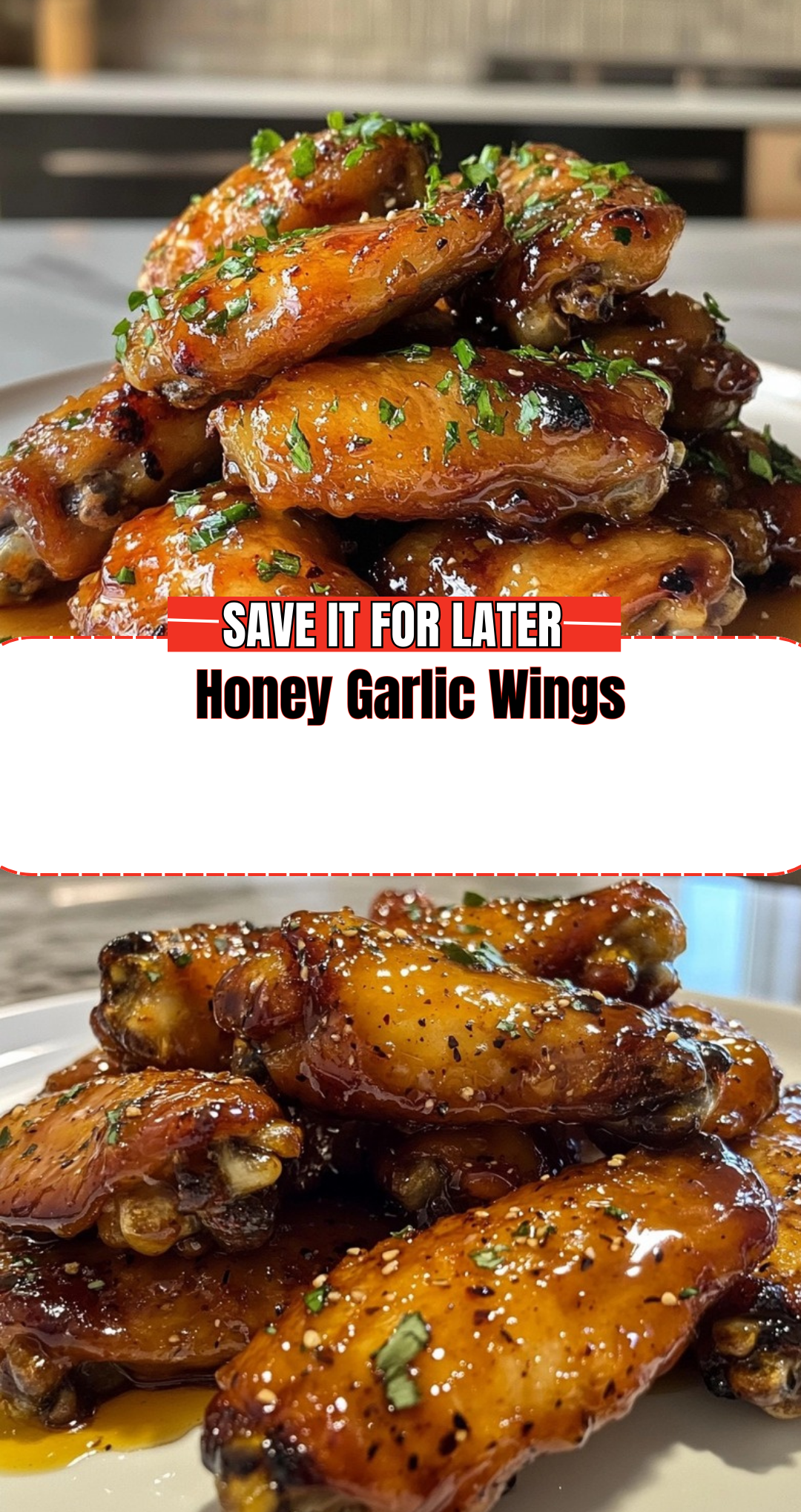 Honey Garlic Wings