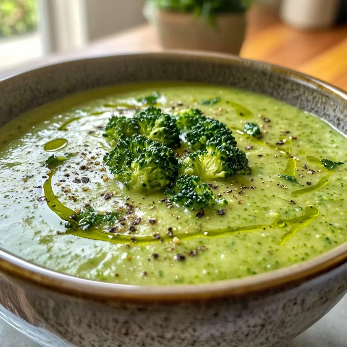 Broccoli Stilton Soup